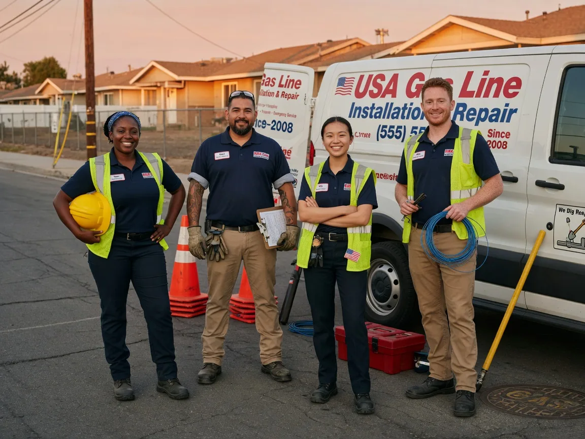 Gas Line Installation company in Vernon, AZ